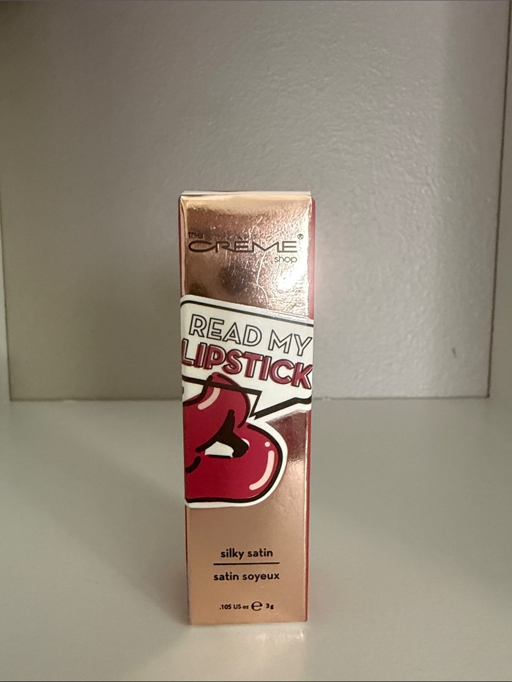 Crème Shop Read My Lipstick - Silky Satin Razzle Dazzle